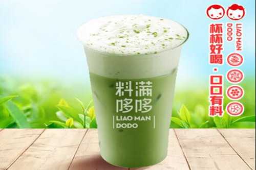 料满哆哆奶茶产品1